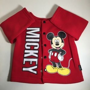 3/$20 💞Mickey Snapdown Sweatshirt